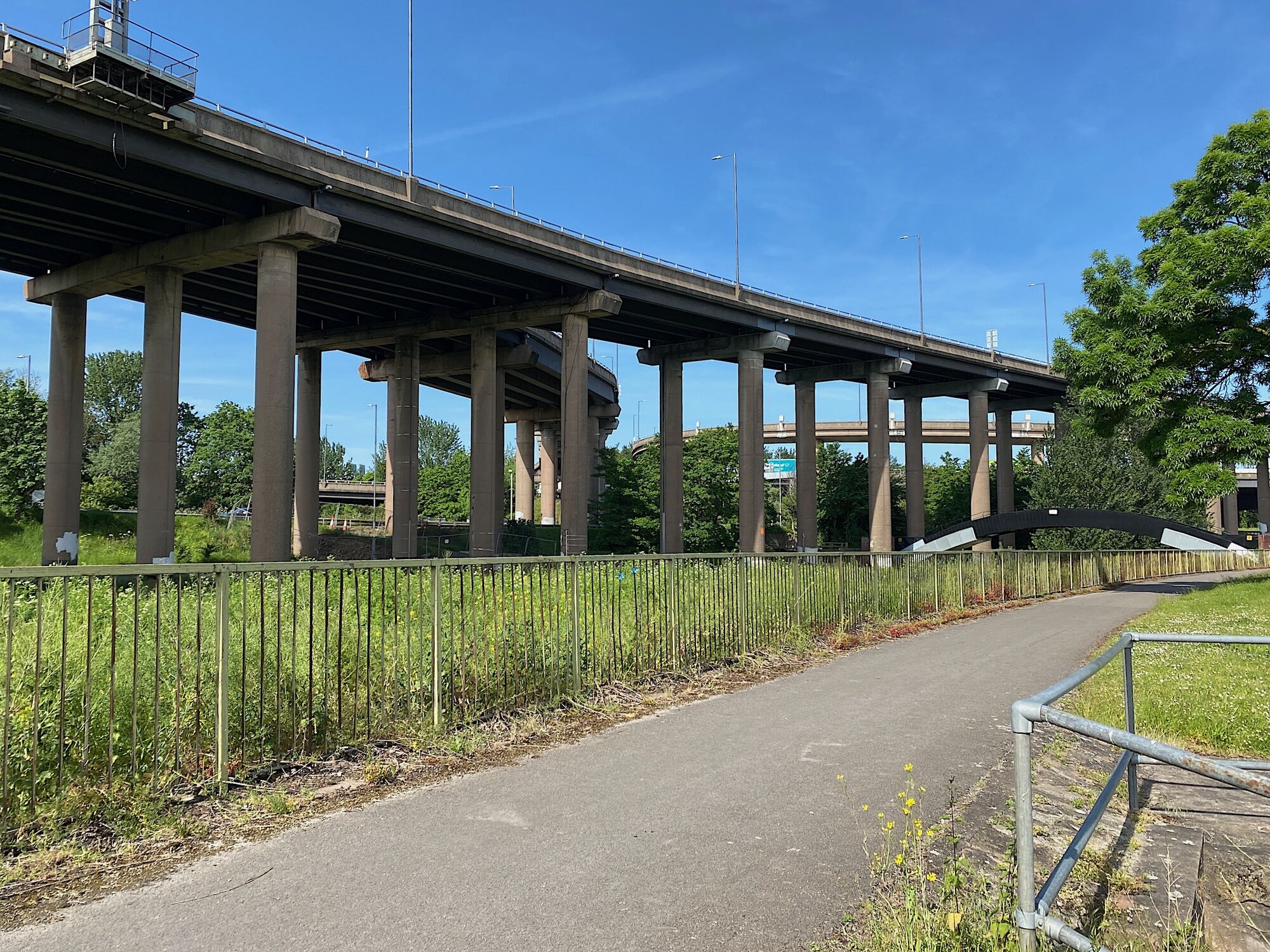 Die Gravelly Hill Interchange, Birmingham, 2023.